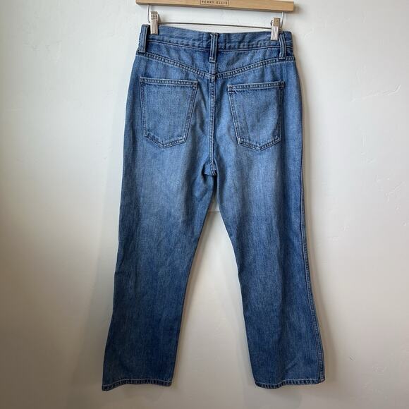 Current/Elliott The Five-Pocket Vanessa Crop Straight Leg Jeans SZ 26 - Picture 3 of 11